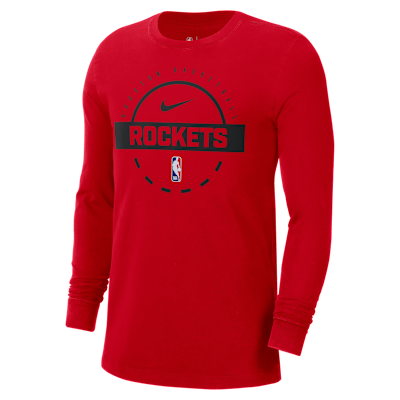 ラスト1点 NBA Rockets Nike PracticeTシャツ Lサイズ Men's Houston Rockets Nike Black Authentic Practice T-Shirt